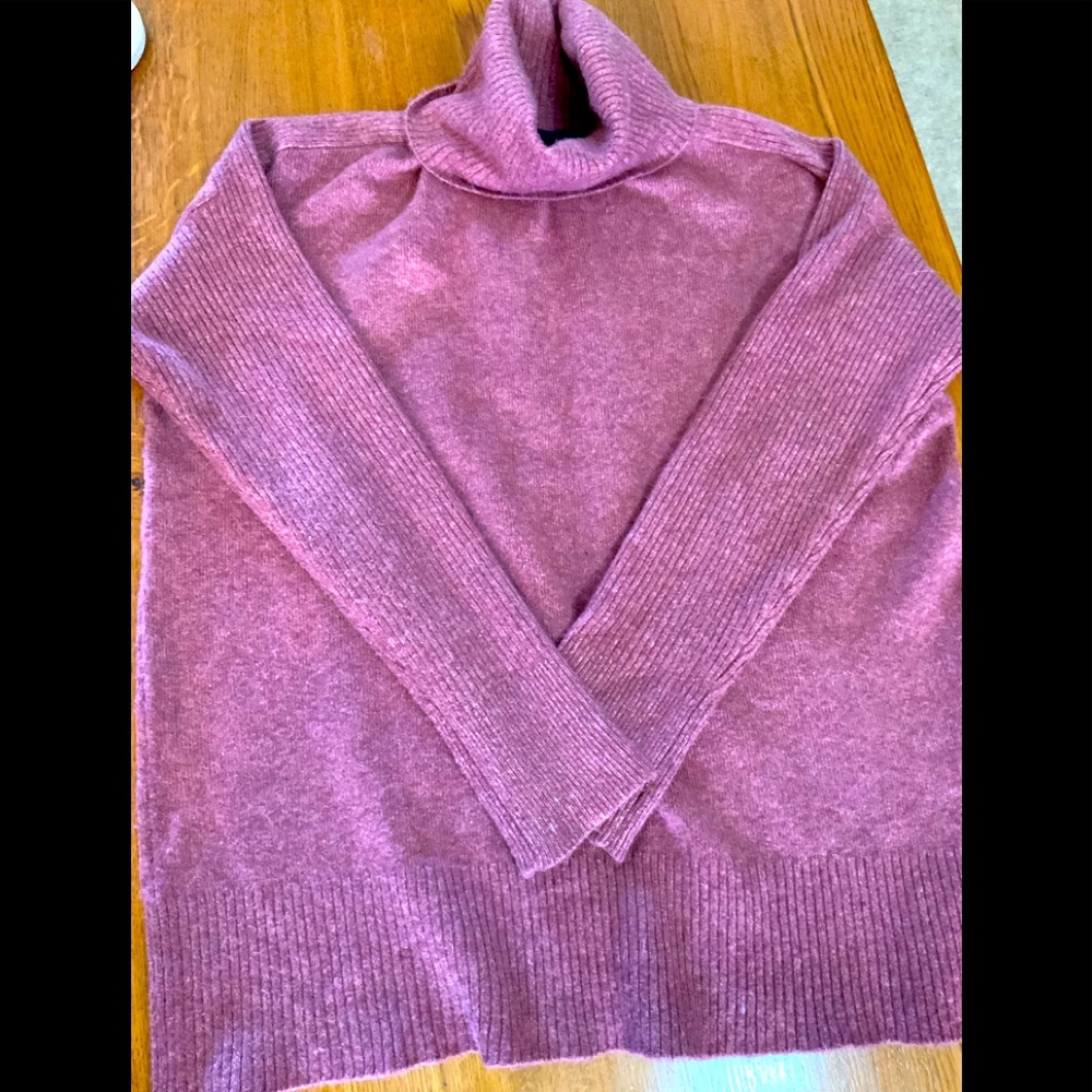 Comfy, soft turtleneck.